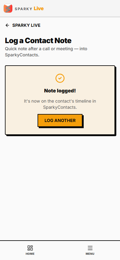It syncs automatically